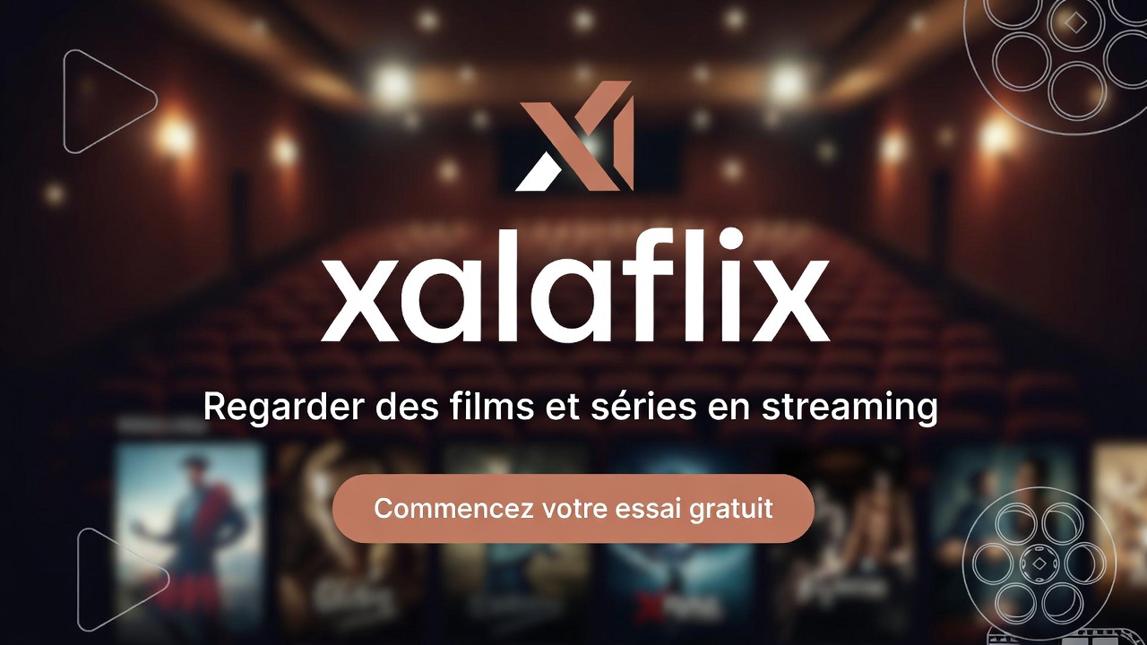 Interface Xalaflix avec sélection de langues et sous-titres VOSTFR